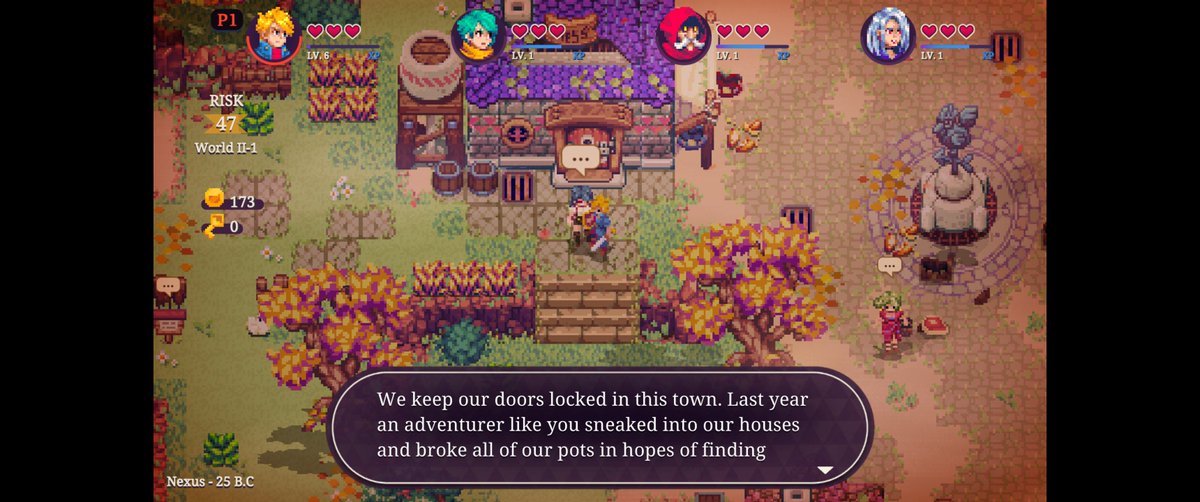 Please, don't look next to your house on the right side... There were no pots there.. really!  😅

Oceanhorn: Chronos Dungeon <a href="/FDG_Games/">FDG Entertainment</a> <a href="/cornfox/">Cornfox & Bros.</a>