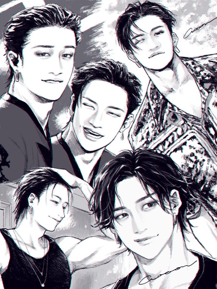 aooon03250801's tweet photo. #2025年自分が選ぶ今年上半期の4枚 
4 Fanarts of Skz &amp; Bangchan - 2025 H1 https://t.co/paTv6IKjuS
