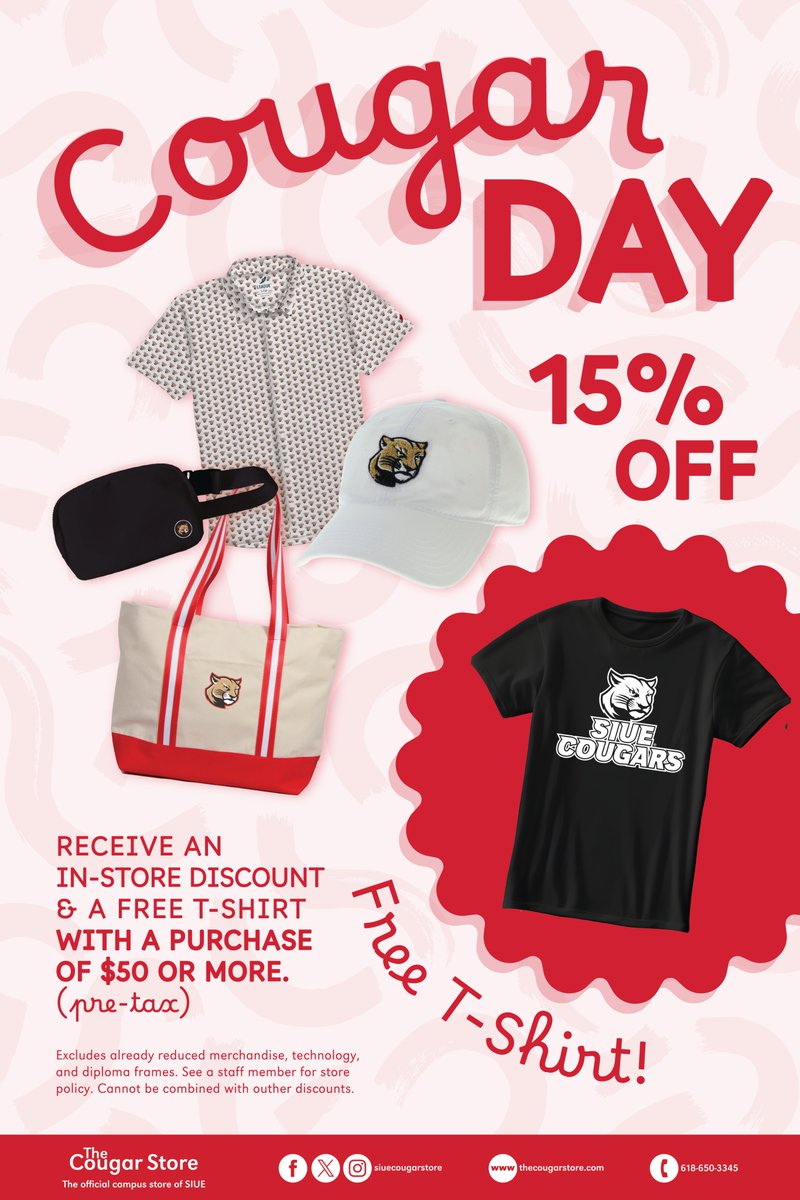 The final Cougar Day of June, but don't fret ... we have *several* planned for July. :D