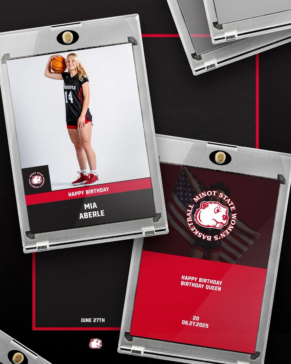 HAPPY BIRTHDAY to Mia Aberle! 🎂

Mia works so hard consistently and brings the energy to everything we do! She is a selfless leader who always does the right thing. Thank you for all you do for our program, Mia! We hope you have a great day. 🎉