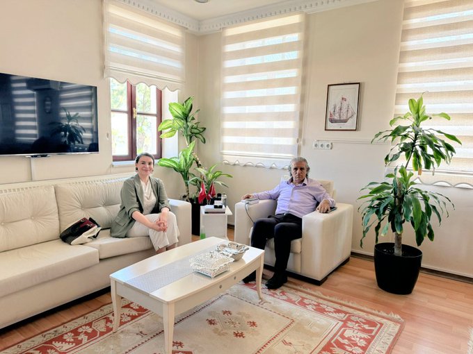 Kuşadası Kaymakamı İbrahim Keklik’e Ziyaret