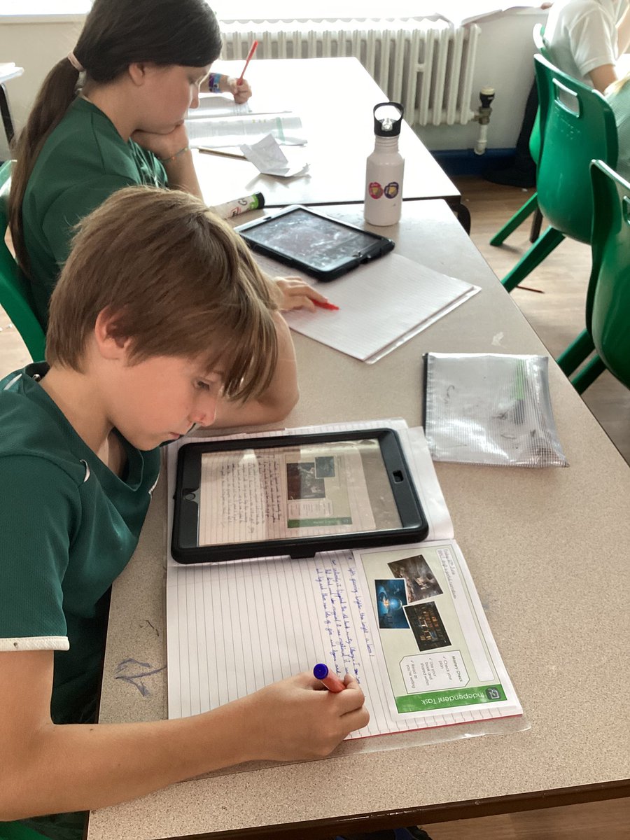 Some excellent concentration as we draft our Portal narrative. #CultureforSuccess
