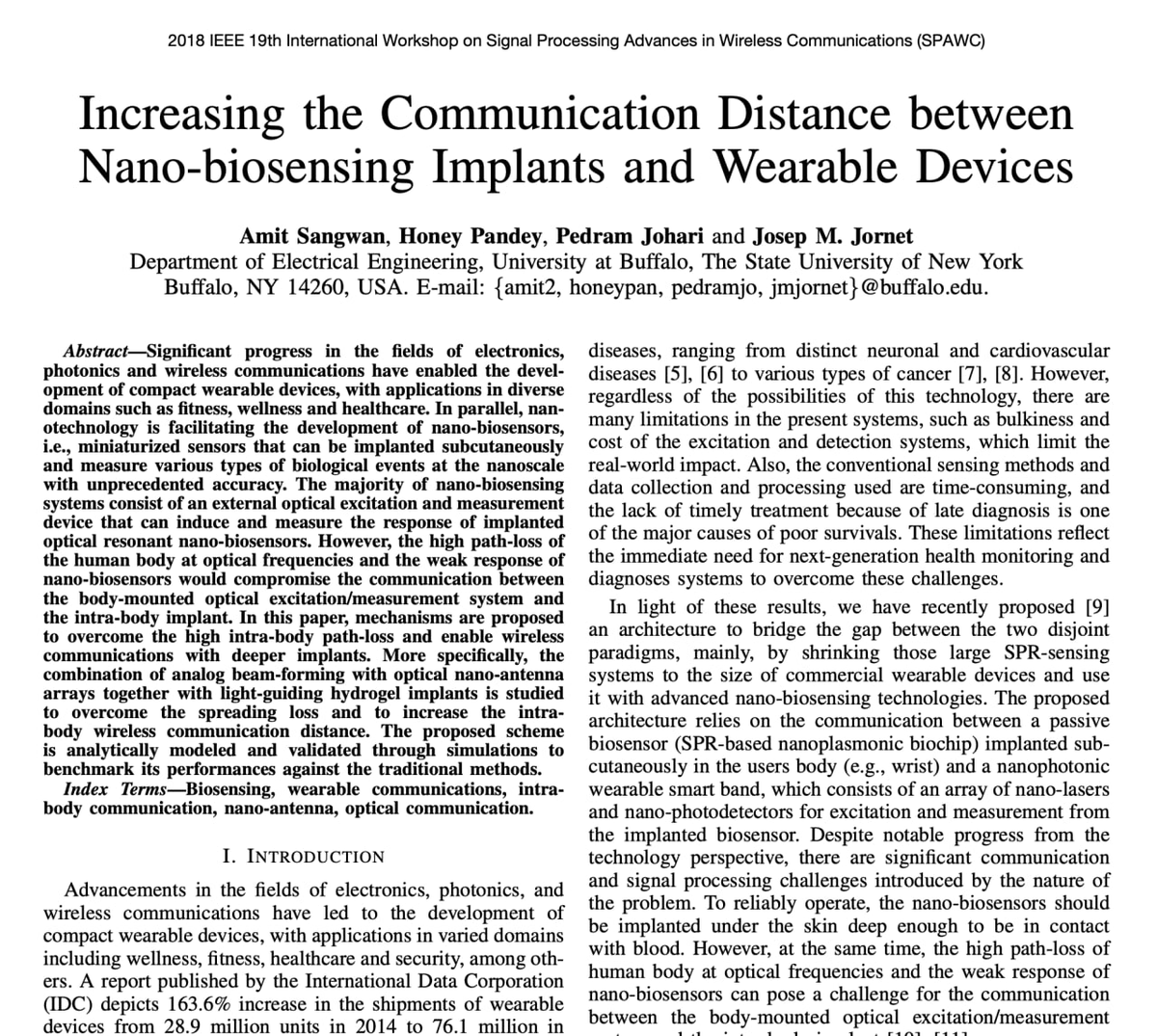 CorinneNokel's tweet image. WEARABLES 

BioTech - Wireless Intra-Body Communication 

Josep Jornet #InternetofNanoBioThings

ece.northeastern.edu/wineslab/paper…
