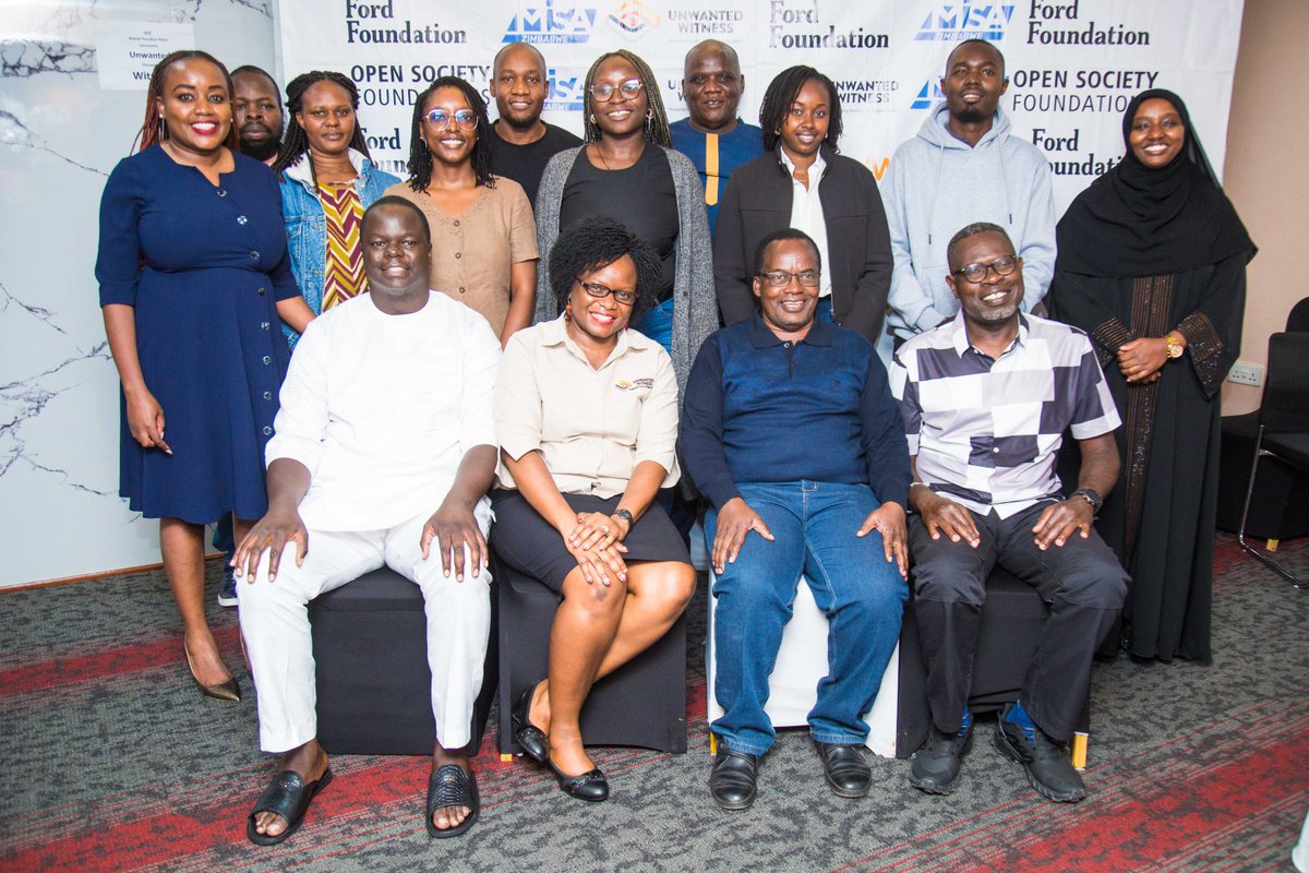 Unwanted Witness (@unwantedwitness) on Twitter photo Grateful to Mr. <a href="/VictorNdede/">Victor Ndede, Esq</a> of <a href="/AmnestyKenya/">Amnesty Kenya</a> and Mr. Musakali J. Juma of Moi University School of Journalism for officiating our Nairobi dissemination of “Surveillance/Spyware: An Impediment to Civil Society, HRDs & Journalists in East & Southern Africa.”
To read full report: Grateful to Mr. <a href="/VictorNdede/">Victor Ndede, Esq</a> of <a href="/AmnestyKenya/">Amnesty Kenya</a> and Mr. Musakali J. Juma of Moi University School of Journalism for officiating our Nairobi dissemination of “Surveillance/Spyware: An Impediment to Civil Society, HRDs & Journalists in East & Southern Africa.”
To read full report: