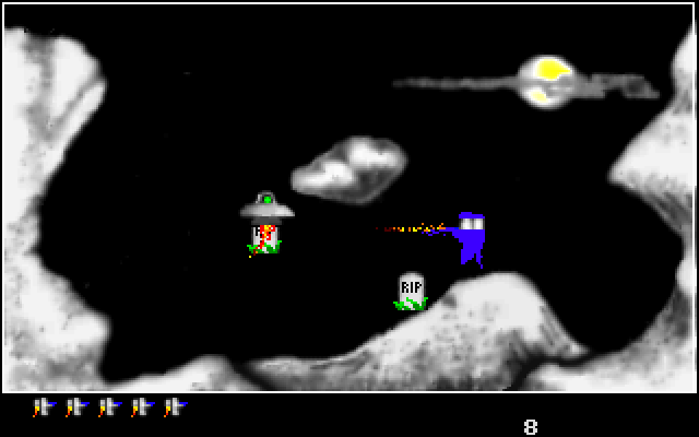 DosGamesCOM's tweet photo. Random game of the day:
Alien Worlds (Action: Shannon Larratt, 1989)

Download/play: https://t.co/PMlTlcVMqE

#dosgaming #retrogaming #action #shooting #aliens #quickbasic https://t.co/hR9UFxZZpM