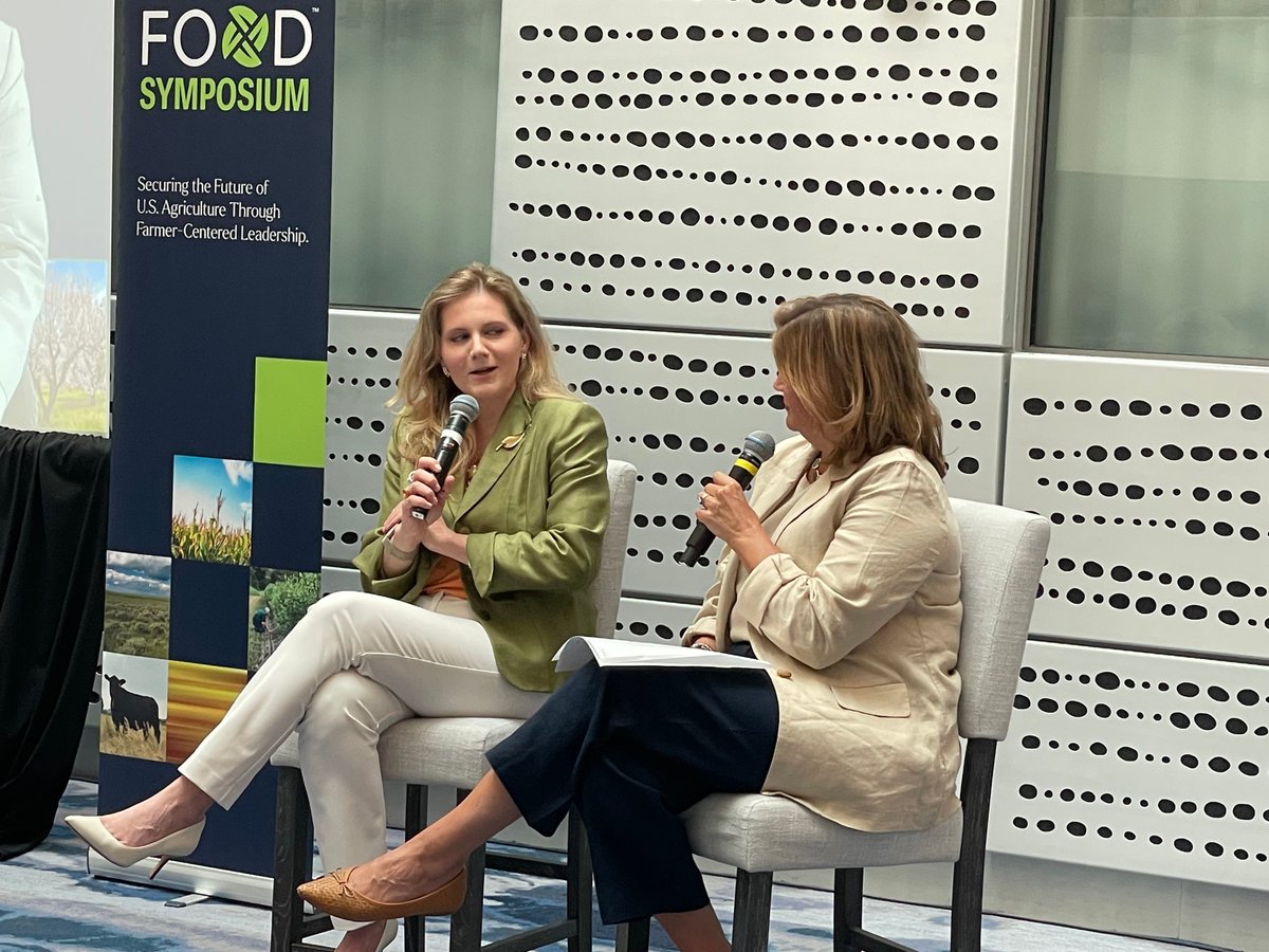 An amazing opportunity for us to hear from USDA-NRCS Chief Aubrey Bettencourt during our Trust In Food Symposium this week in Washington. It was great to learn more about her bold vision for a farmer-centered NRCS.  Can't wait to bring insights from that exclusive discussion.