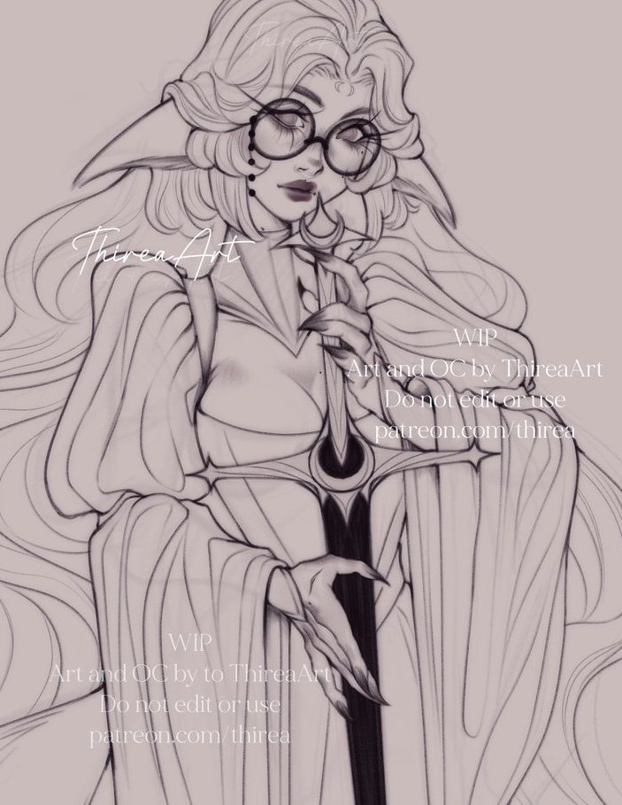 ThireaArt's tweet photo. ⚔️ [oc wip] https://t.co/yNsUGFTowP