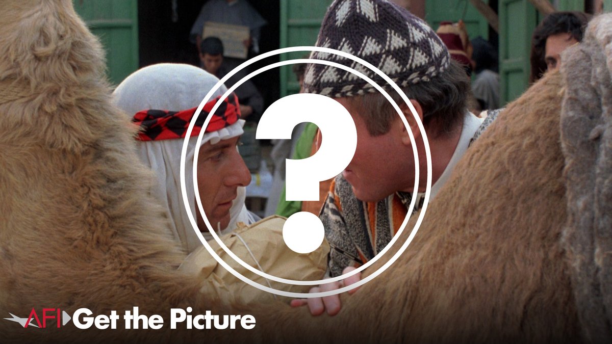 Guess this movie image! Track your #GetThePicture play and win streaks and challenge yourself with past games.

Click to play: afi.com/get-the-picture