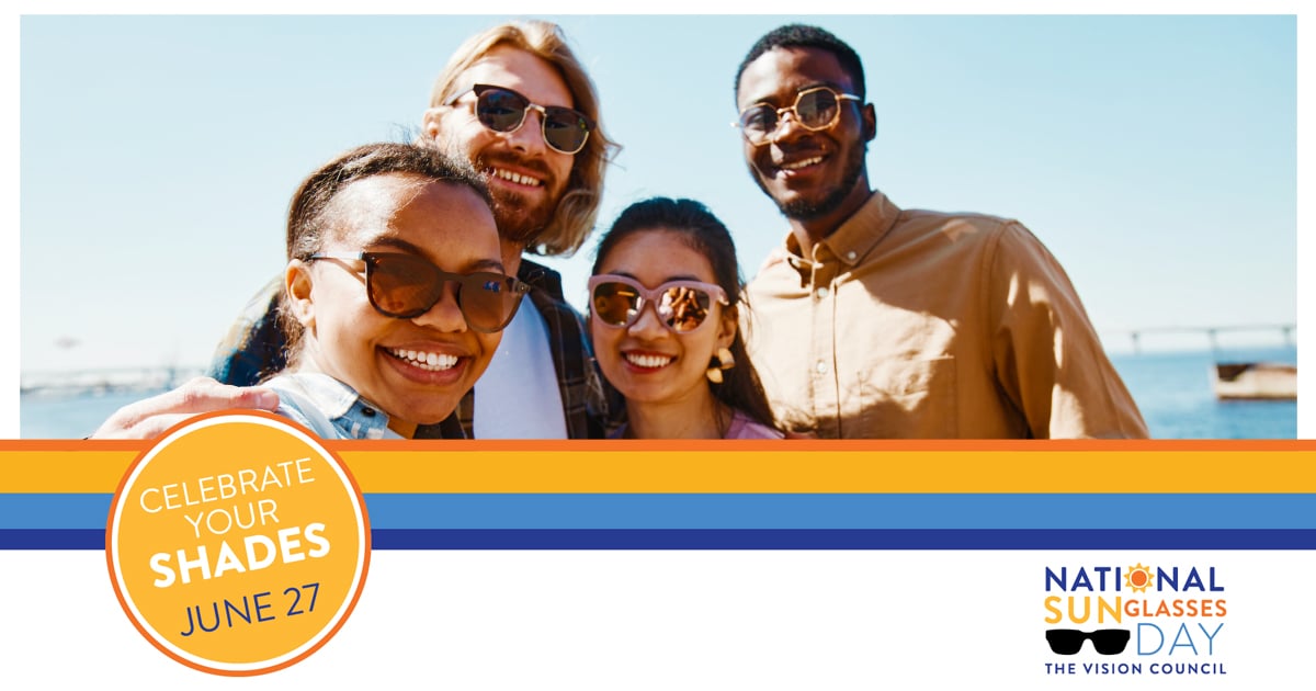 ABBOPTICALGROUP's tweet image. 🕶️ Happy National Sunglasses Day!
Your eyes deserve protection from harsh UV rays, and sunglasses are the perfect combo of function and fashion. 
 #NationalSunglassesDay #UVProtection