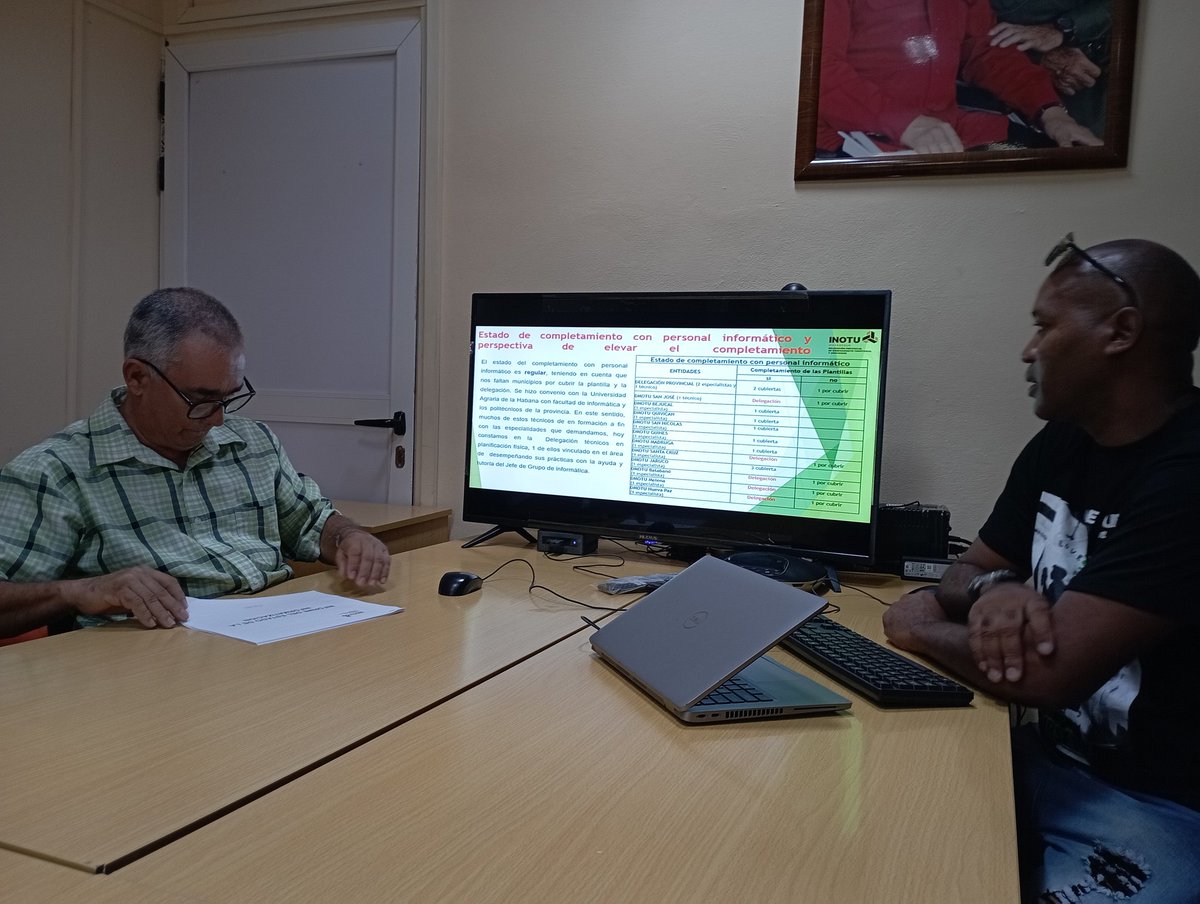YCunat707's tweet photo. Se intercambia con la delegación de Mayabeque sobre el estado de la informátizacion para avanzar en la transformación digital https://t.co/bkxWQNwtZu