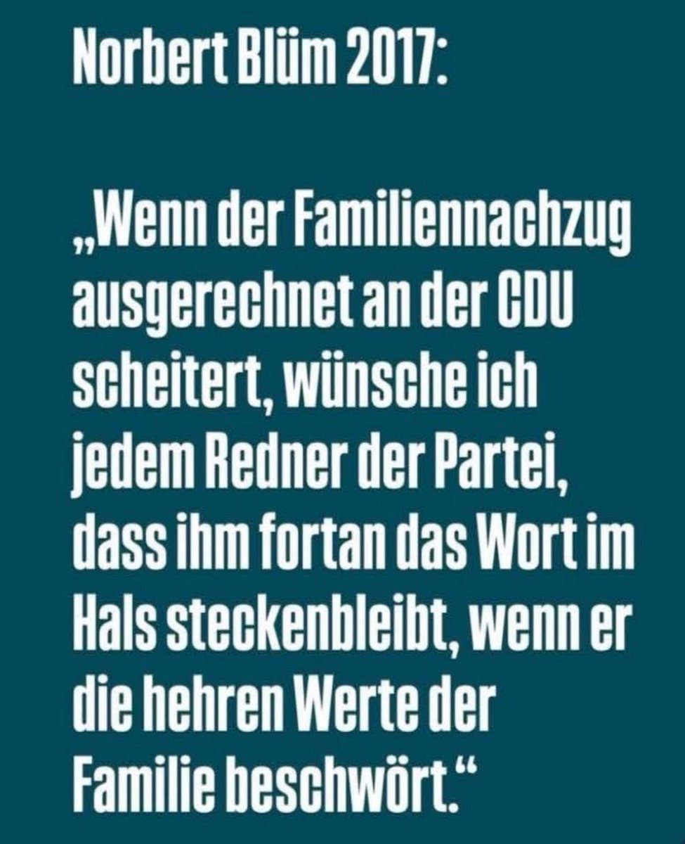Zur Erinnerung. - Leider aus gegebenem Anlass. Es geht um 12.000 Menschen im Jahr. Wieso es Deutschlands Sicherheit erhöhen soll, wenn Frauen und Kindern der Nachzug zu ihren Ehemännern und Vätern verweigert wird, erschließt sich mir nicht.