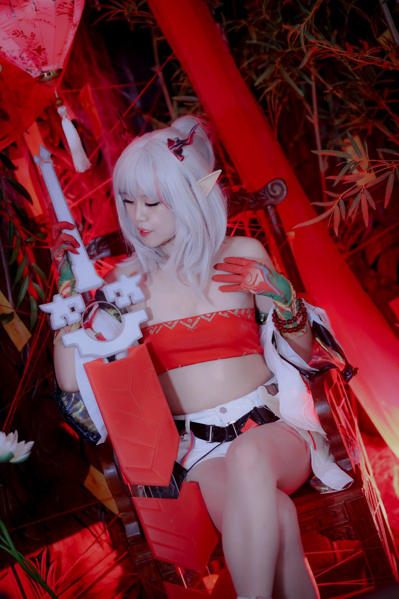 <명일방주 니엔🏮> 
📷: <a href="/knowledge14a/">💕knowledge📷</a> 

#Arknights #アークナイツ #明日方舟 #コスプレ #코스프레 #cosplay #年 #Nian