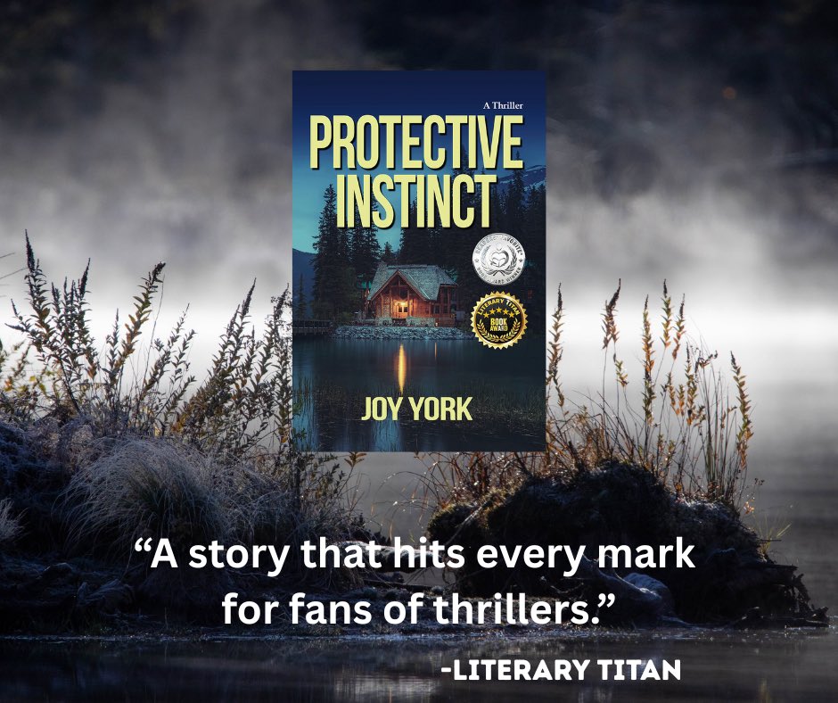 Ebook on SALE  #99cents til 
Protective Instinct: A Thriller

When self-absorbed, international bestselling author Sebastian Bartoli refuses to write the biography of the infamous, mob-connected Maximillian Fontana, the consequences turn deadly.

⭐️ ⭐️⭐️⭐️⭐️ Review: “Author Joy