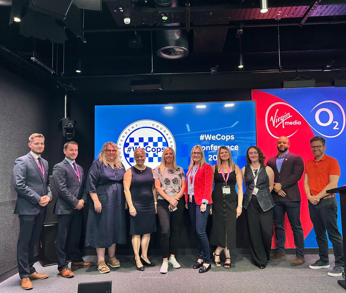 Great to be with the <a href="/WeCops/">#WeCops</a> team for our 2nd annual conference. We are delighted to be hosted by <a href="/VMO2business/">Virgin Media O2 Business</a> Virgin Media O2 Business &amp; looking forward to a brilliant afternoon with lots of lightening talks on all sorts of topics.... just like our chats!