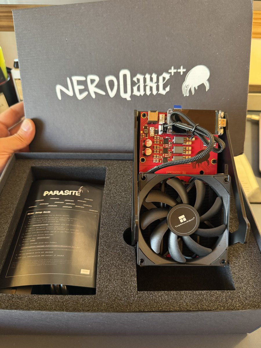 Hashrate upgrade!
Thank you <a href="/ZK_shark/">zk-🦈</a> <a href="/OrdinalMaxiBiz/">Ordinal Maxi Biz (OMB)</a>