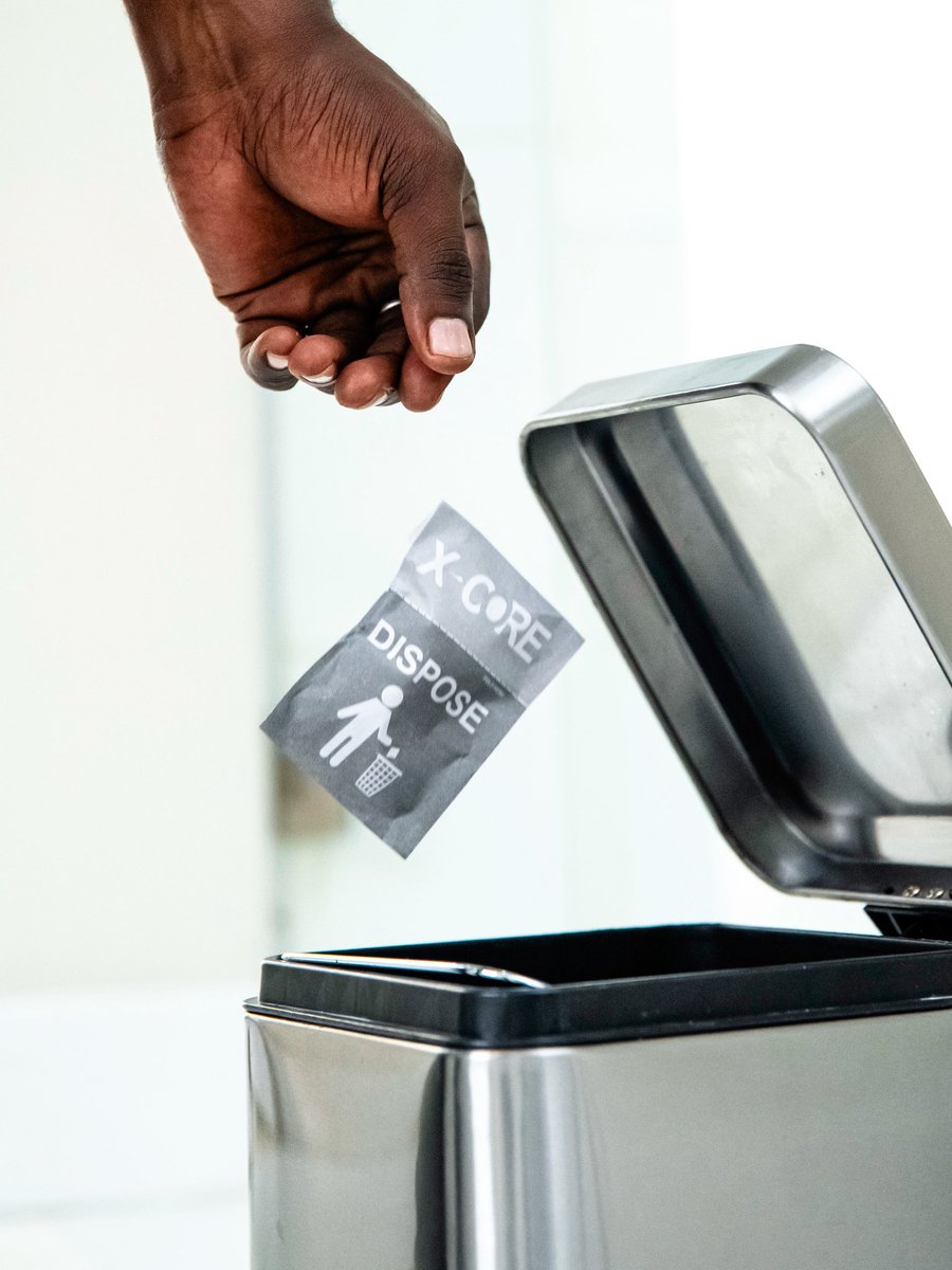 xcore_africa's tweet photo. Do you know where to dispose your condom after use?
We do.
X Core gives you 3 premium condoms, 3 tissues &amp; 3 disposal bags in every pack.
That’s clean confidence. ♻️
#NeverSleep #XCoreAfrica #SafeIsSexy https://t.co/SFOAdDV6Di