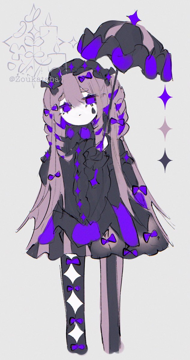 Zoukataba's tweet image. キャラクターデザイン🕯 #OC