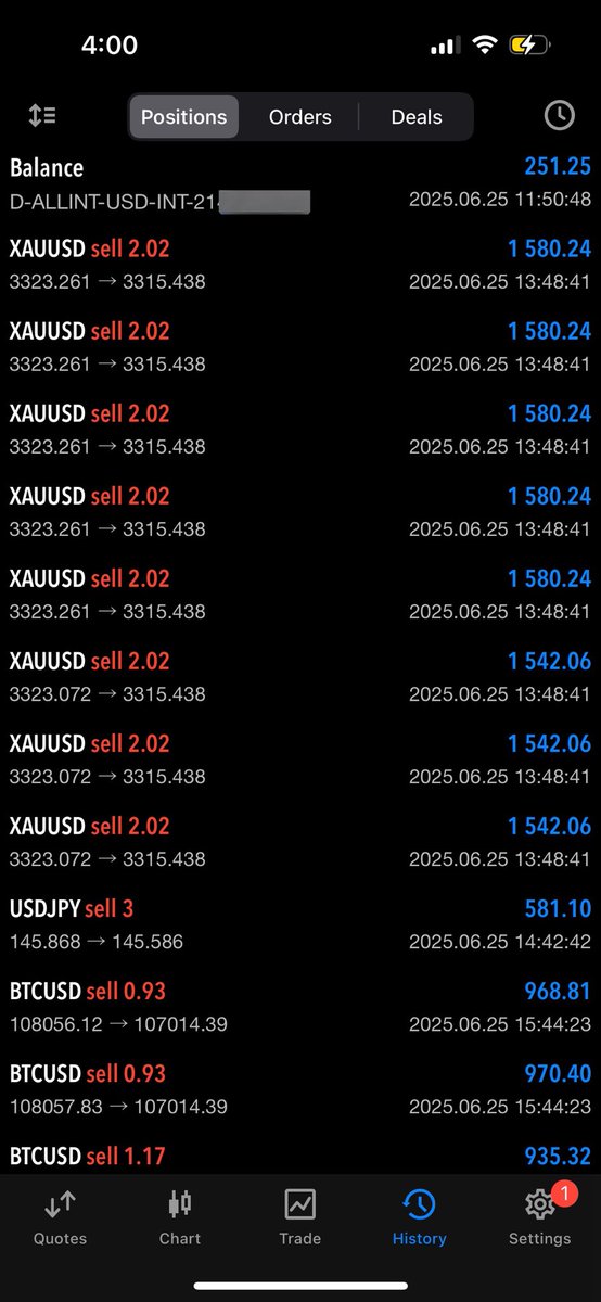mukasareef8's tweet image. Copy trading

From $250 to $42k 

This is Actual compounding🙂‍↔️

Retweet giveaway is still on whole week