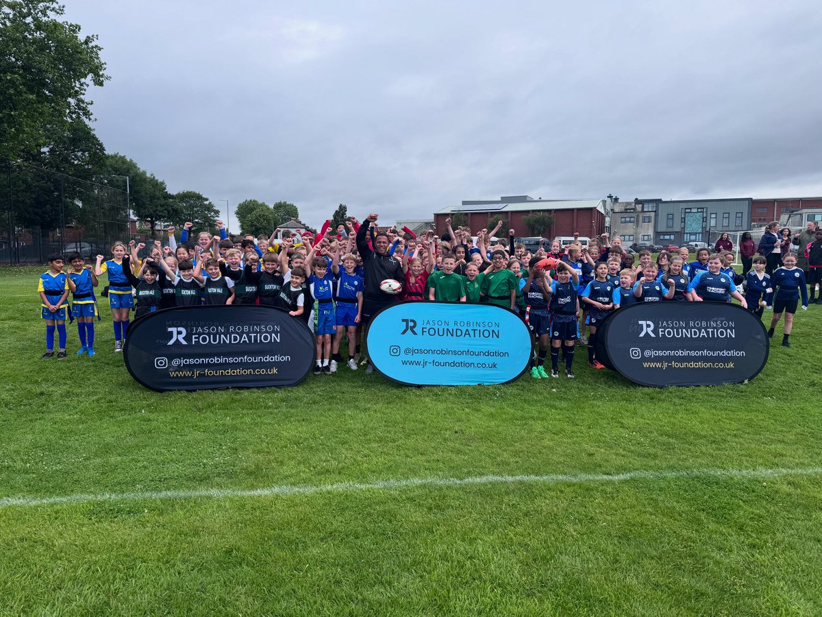A brilliant tag rugby festival supported by Jason Robinson foundation, <a href="/MarkStorie6/">Mark Storie</a> Rayner Stephens and <a href="/ASFCSport/">ASFCSport</a>