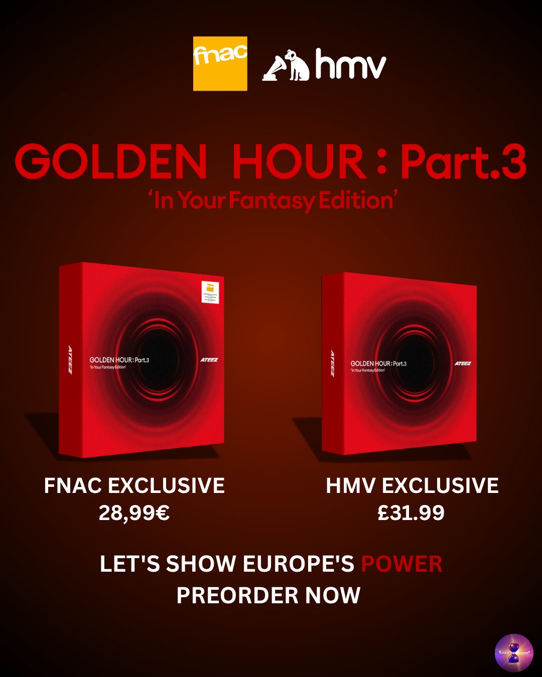 ATEEZ ユノ GOLDEN HOUR:Part.3 EU fnac限定 ATEEZ ユノ GOLDEN HOUR:Part.3 EU fnac限定 GOLDEN HOUR : Part