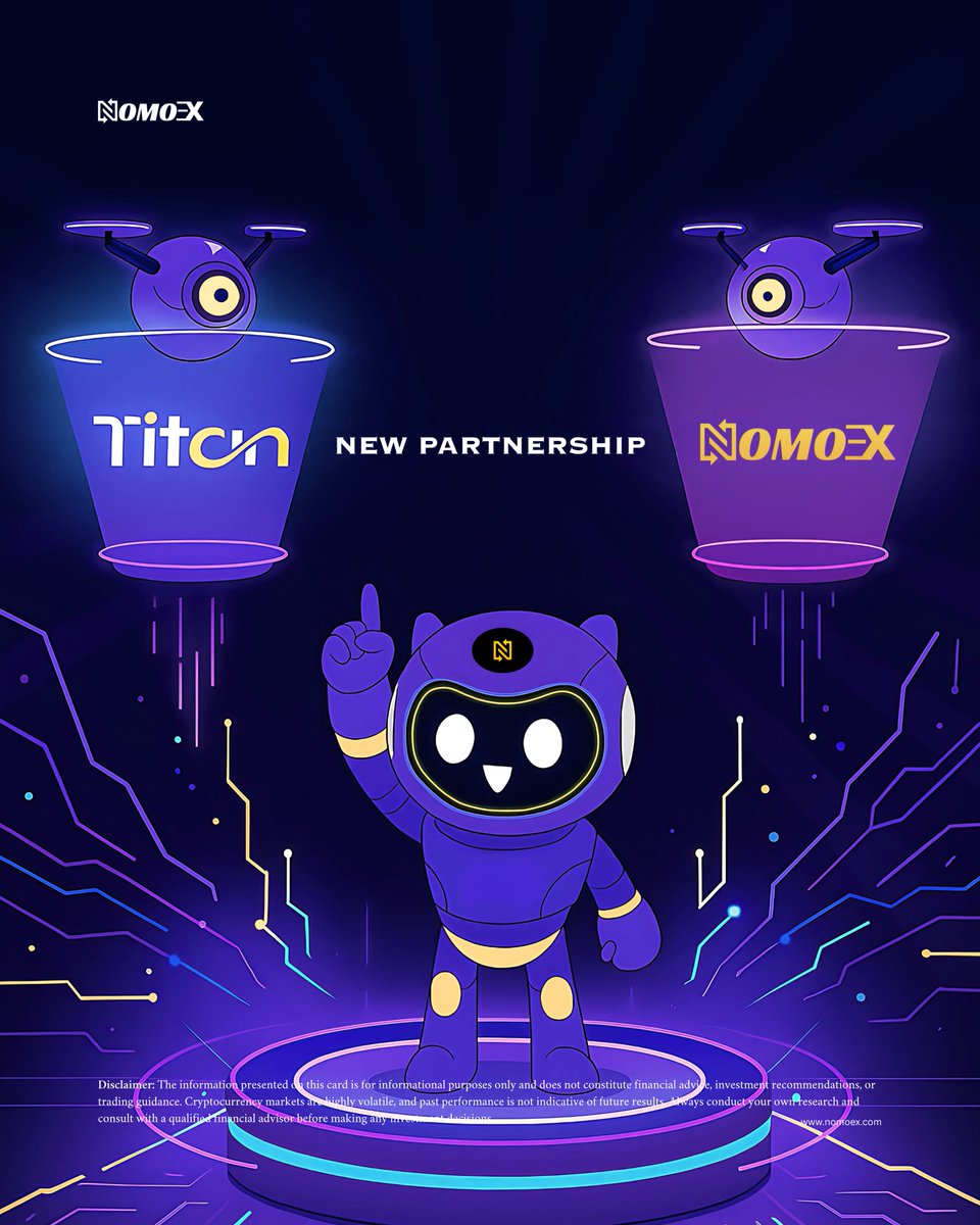 NOMOEX Global (@nomoex_global) on Twitter photo <a href="/nomoex_global/">NOMOEX Global</a> 🤝 <a href="/TitanSmartTrade/">Titan Trading Platform 🤖📈</a>
We’re teaming up with Titan — the AI-powered platform with $20M+ AUM, $5B+ volume, and 2361% ROI since 2022. 📊⚡
Titan’s smart quant tech meets Nomoex’s ultra-fast Multi L1-Layer 2 chain for a sharper, cheaper, and smarter trading future. <a href="/nomoex_global/">NOMOEX Global</a> 🤝 <a href="/TitanSmartTrade/">Titan Trading Platform 🤖📈</a>
We’re teaming up with Titan — the AI-powered platform with $20M+ AUM, $5B+ volume, and 2361% ROI since 2022. 📊⚡
Titan’s smart quant tech meets Nomoex’s ultra-fast Multi L1-Layer 2 chain for a sharper, cheaper, and smarter trading future.