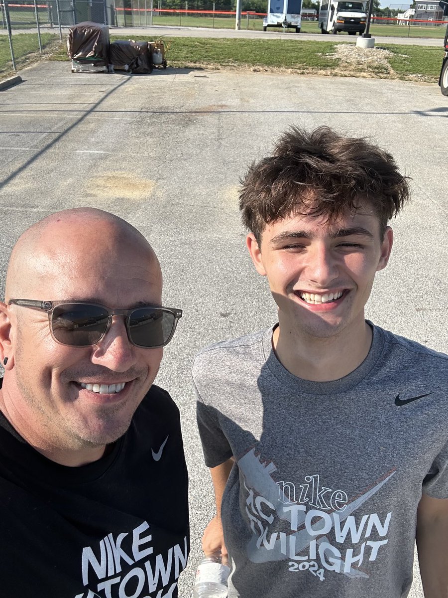 Thrilled anytime I get to be around this young man!  Plus…..great minds!