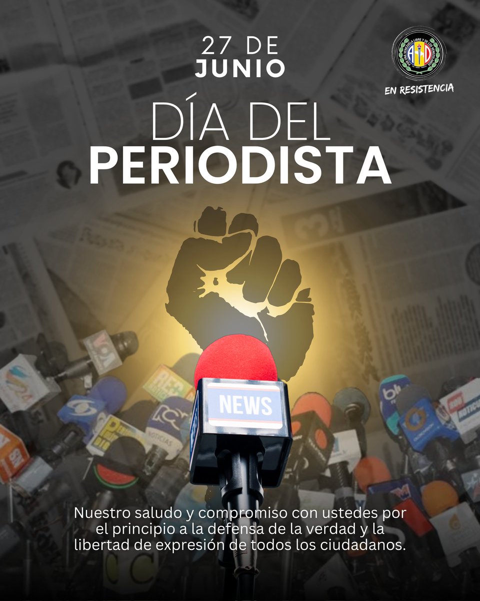 El periodismo es una profesión importante para la democracia, para la libre expresión de todos los ciudadanos. Para los periodistas venezolanos ha significado mucho sacrificio, pero se mantienen firmes con vocación llevando la información.

Su trabajo y dedicación ha sido muy