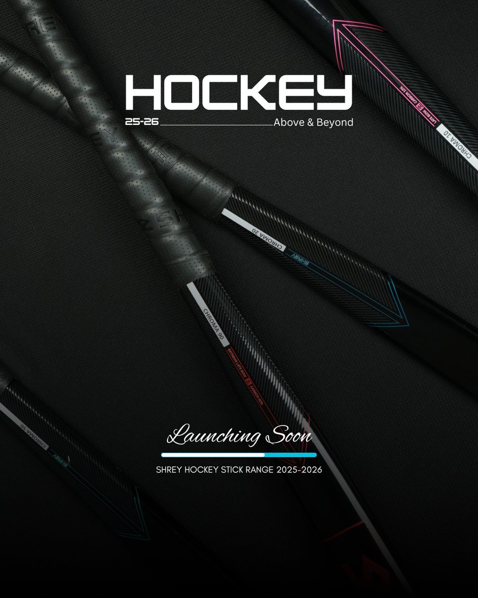Built to go Above and Beyond — on and off the pitch.
The all-new Shrey 25–26 Hockey Sticks are launching soon in the UK.
Get ready to elevate your game.
#ShreyHockey #ComingSoon #AboveAndBeyond #UKHockey