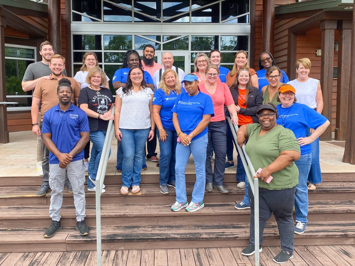 ECEflorida's tweet image. Good times at yesterday's ECE Staff Retreat at Austin Cary Forest Campus where we enjoyed some much-needed time away from work with our colleagues. We were joined by reps from GatorCare and UF's Employee Assistance Program for some learning and growing. And fun!