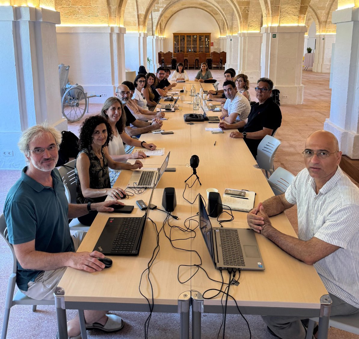 📍Participem en l’Assemblea anual de la Xarxa Europea SITMUN 2025, a Menorca.

✅ Amb representants institucionals i tècnics de diverses regions d’Espanya, França i Portugal per promoure la informació geogràfica aplicada a la gestió pública. 

#SITMUNDdGi #PromoEcoDGi