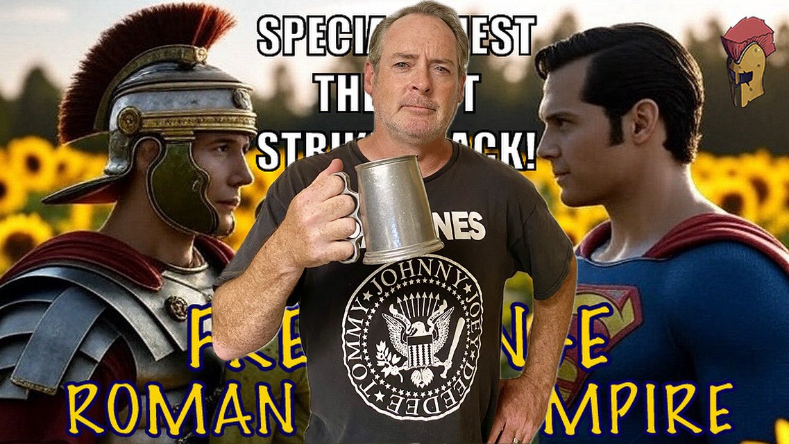 Roman of the Empire (@roman_ot_empire) on Twitter photo A huge Thank You to our spectacular panel, always groovy chat, and awesome special guest <a href="/PlotStrikesBack/">The Plot Strikes Back</a> for making last night’s Free Range show so much fun! If you missed it catch it on rewatch now! <a href="/JacobIronside/">Jacob Ironside</a>’s memes alone are worth it! LINK - youtube.com/live/Lhhz7e7_5… A huge Thank You to our spectacular panel, always groovy chat, and awesome special guest <a href="/PlotStrikesBack/">The Plot Strikes Back</a> for making last night’s Free Range show so much fun! If you missed it catch it on rewatch now! <a href="/JacobIronside/">Jacob Ironside</a>’s memes alone are worth it! LINK - youtube.com/live/Lhhz7e7_5…