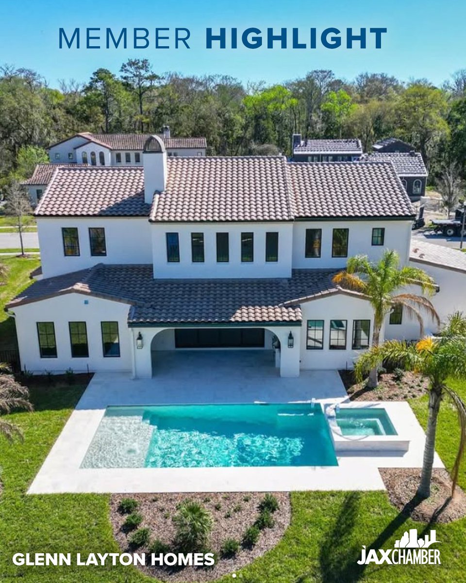 JAXChamber's tweet image. Imagine stepping outside to this every single day. Morning coffee by the pool ☕ Afternoons with the breeze rolling through the patio. Evenings winding down under the stars. Great homes aren't just to look beautiful -- They're built for the moments that make life feel…