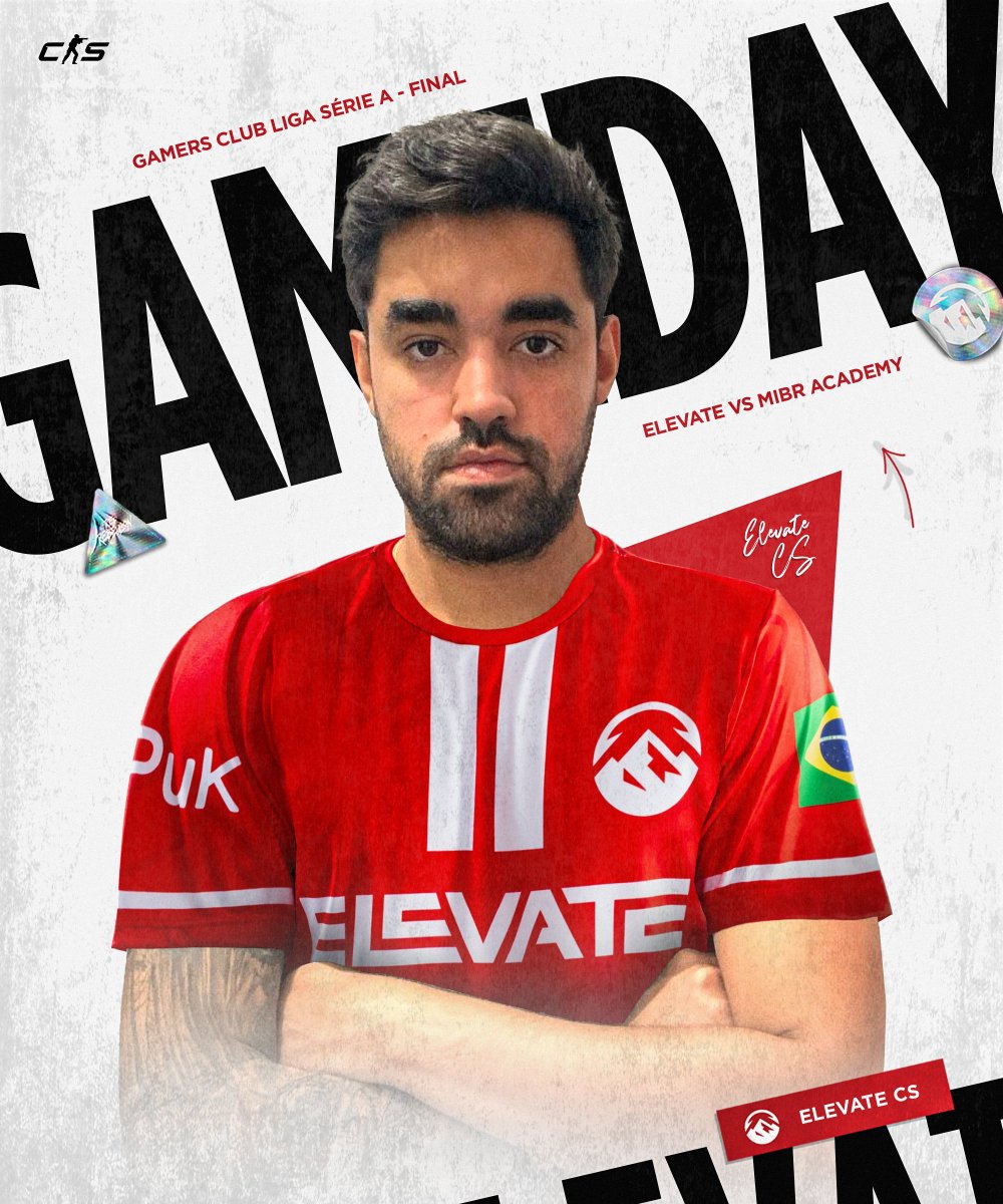 ELEVATE BR 🇧🇷 (@elevategg_br) on Twitter photo Dia de decisão da Gamers Club Liga Série A contra o MIBR Academy. Bora em busca do título. 🔥
🆚 MIBR Academy
⏰ Hoje às 16h
📺 <a href="/GamersClubCS/">Gamers Club Counter-Strike</a>
#ElevateCS | #RedRebellion Dia de decisão da Gamers Club Liga Série A contra o MIBR Academy. Bora em busca do título. 🔥
🆚 MIBR Academy
⏰ Hoje às 16h
📺 <a href="/GamersClubCS/">Gamers Club Counter-Strike</a>
#ElevateCS | #RedRebellion