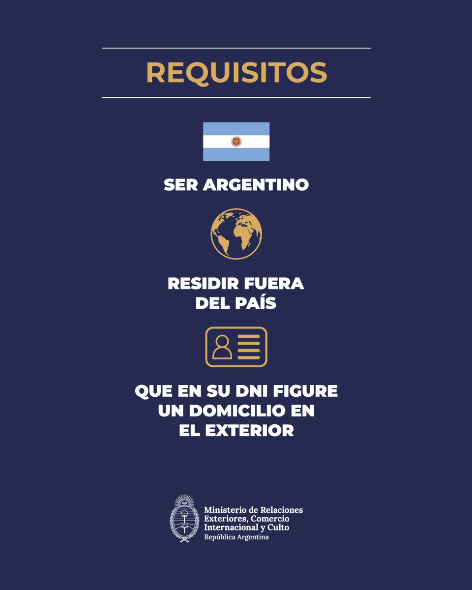 ARGenSenegal's tweet photo. Voto postal en el exterior
Si reside fuera del país y quiere votar por correo postal en las próximas elecciones legislativas nacionales, recuerde inscribirse antes del 28 de junio en https://t.co/MfqrdTI1WK https://t.co/36G6Ej1AYP