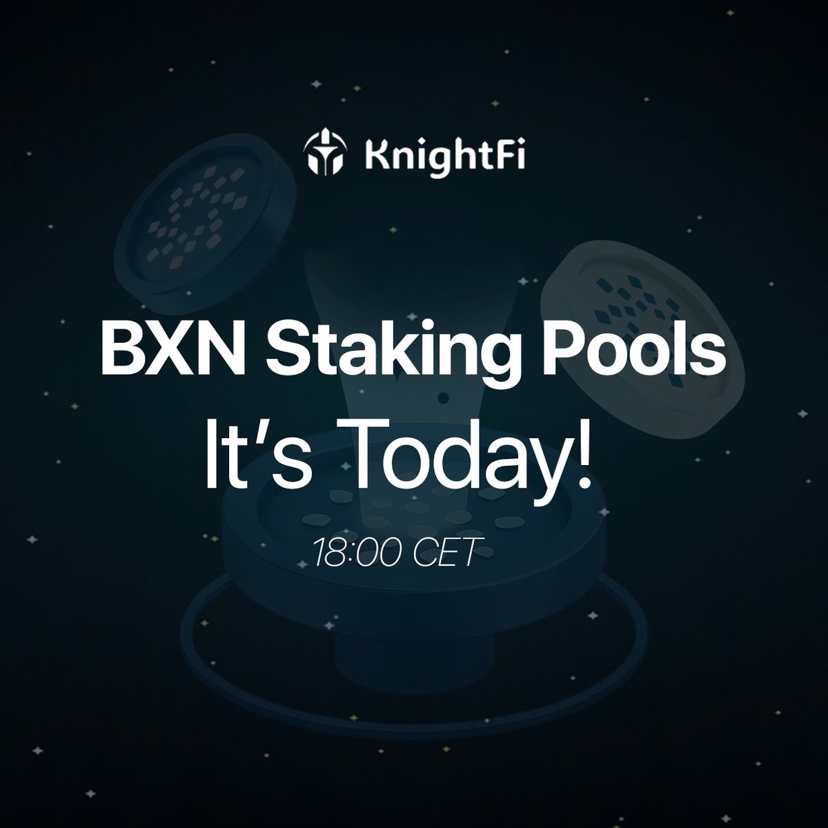 🔔 $BXN <a href="/blackfort/">BlackFort</a> staking is about to drop on KnightFi — and the first pool has a hard cap, we expect it to be filled quite soon, expansion of poolsize coming up a few days after launch, be fast 🔥

Stake on-chain ➡️ earn real-time rewards ➡️ strengthen BlackFort’s network, all