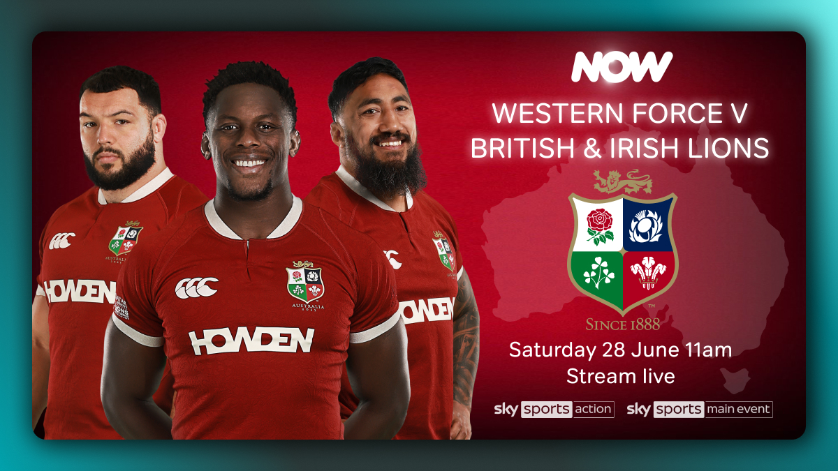 The British and Irish Lions have landed in Australia! 

They begin their nine-match tour in Perth against Western Force this morning.

Find out everything you need to know about our Sports Membership and how to join in 👇help.nowtv.com/article/sports…