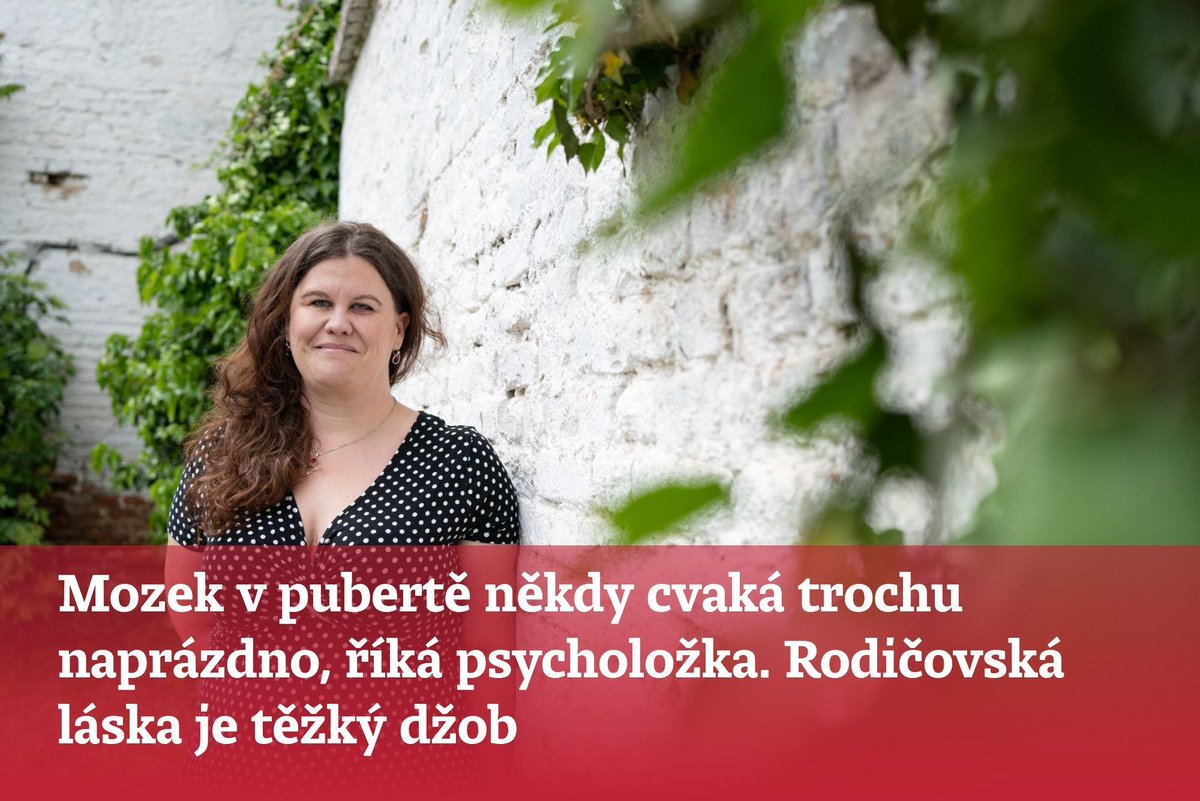 enkocz's tweet photo. https://t.co/10EQ88TCd7
„Když rodič urputně zjišťuje, jestli ho má dítě rádo, je to skluzavka do pekel,“ říká psycholožka Zuzana Masopustová ve velkém rozhovoru o lásce rodičů a dětí. https://t.co/joQFwNbuGk