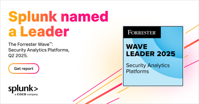 Honored that <a href="/splunk/">Splunk</a> has been named a Leader in The Forrester Wave™: Security Analytics Platforms, Q2 2025. 🎉 See how we're helping organizations strengthen their digital resilience and navigate #cybersecurity challenges. #SplunkSecurity bit.ly/4nnriPC