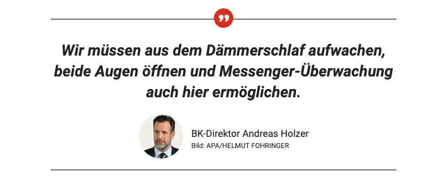 Und es geht locker weiter: Jetzt fordert auch der Direktor des Bundeskriminalamts eine Ausweitung der Messengerüberwachung – diesmal bei Drogendelikten.