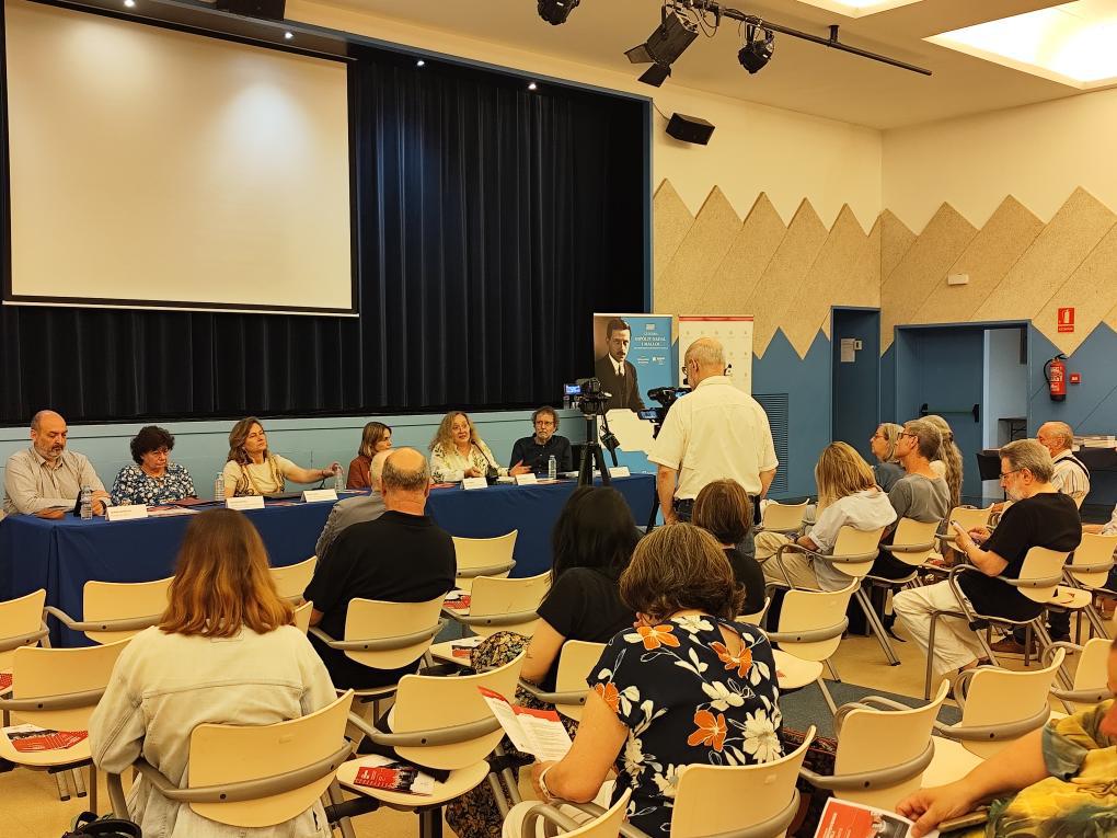 Avui som a la 3a jornada Periodisme i exili 'L'exili dels periodistes: el silenci d'una nació' organitzada per la Càtedra Hipòlit Nadal i Mallol al Port de la Selva