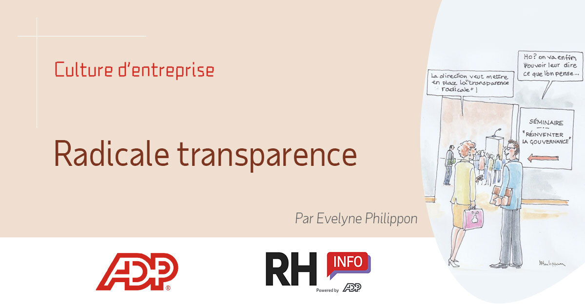🆕 Radicale transparence ou radical optimisme... Parfois, il faut aussi être réaliste... 🙃
Par Evelyne Philippon  #RH 🖌 fr.adp.com/rhinfo/article…