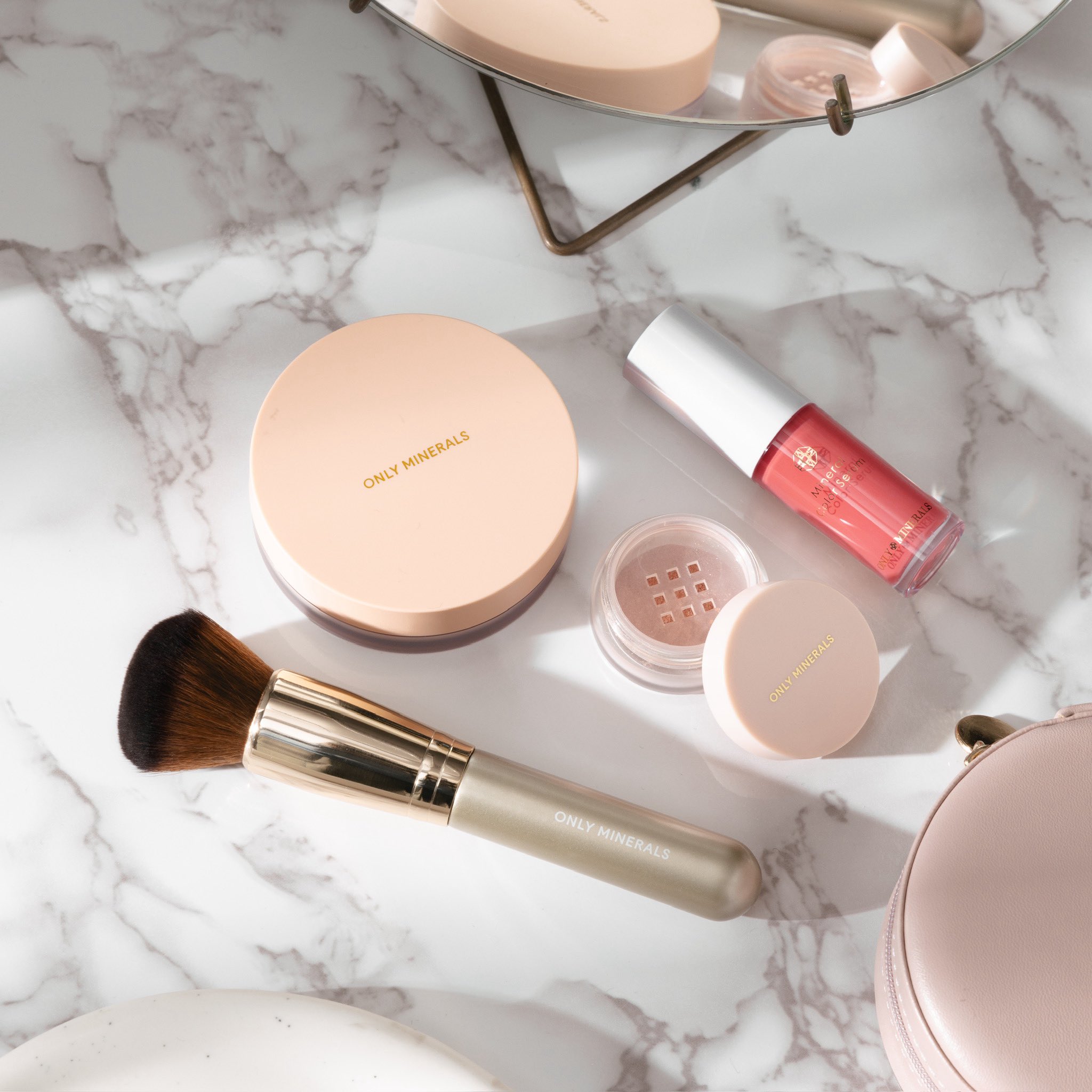 オンリーミネラル　コスメセット ONLY MINERALS】ファンデーションスターターキット＜全4種