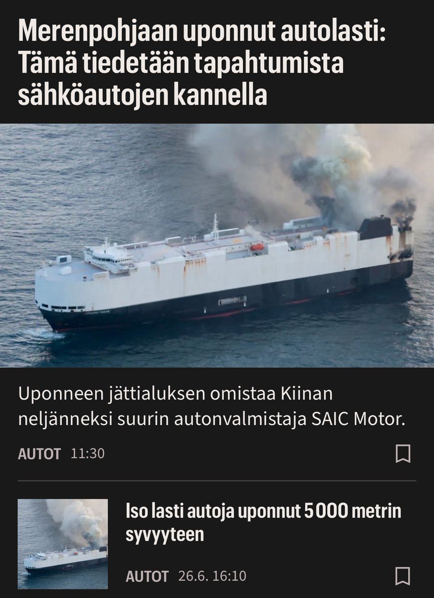 Mikäköhän mahtaa olla näiden autojen ympäristövaikutus? #nytonpakko