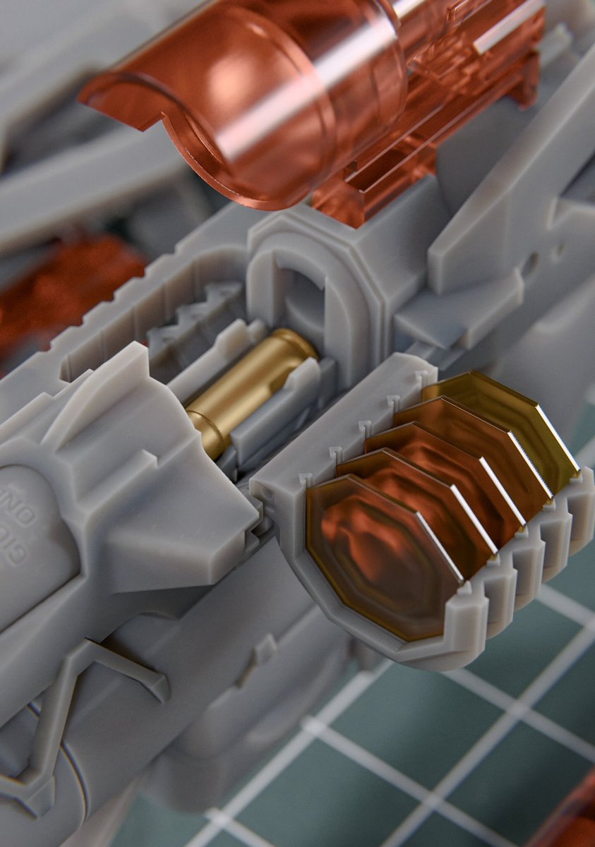 DinnngX's tweet photo. Unit-08β’s Weapon – Sniper Rifle (Short Barrel)
#Evangelion #EVA #Unit08 #GarageKit #3DPrinting #PrototypeModel #EvangelionFigure https://t.co/YDf5xLaXnT