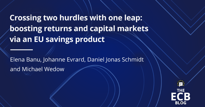 ecb's tweet photo. There is an urgent need to channel retail savings into capital markets to develop those markets and finance EU priorities. An EU savings standard could increase retail participation, benefiting savers, boosting investment and supporting strategic priorities.
