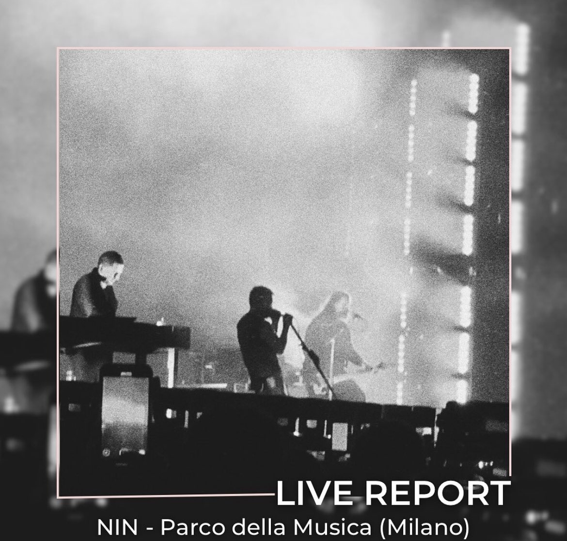 Su Ondalternativa  il mio live report dei #NineInchNails 🖤👇

ondalternativa.it/nine-inch-nail… 

#NIN #trentreznor #livereport #report #livereview #review #atticusross #AlessandroCortini #RobinFinck #IlanRubin #music #live #livemusic #MusicLovers #musiclover #concert #gig #venue