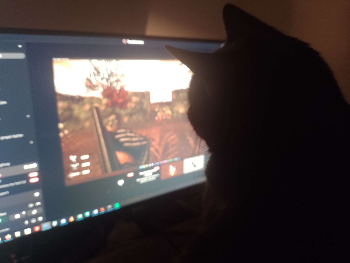 TrenchWork_Coll's tweet image. Trench Cat supervising the late night dev session.
#indiedevs #retrofps #doom #gzdoom #gamedevelopment