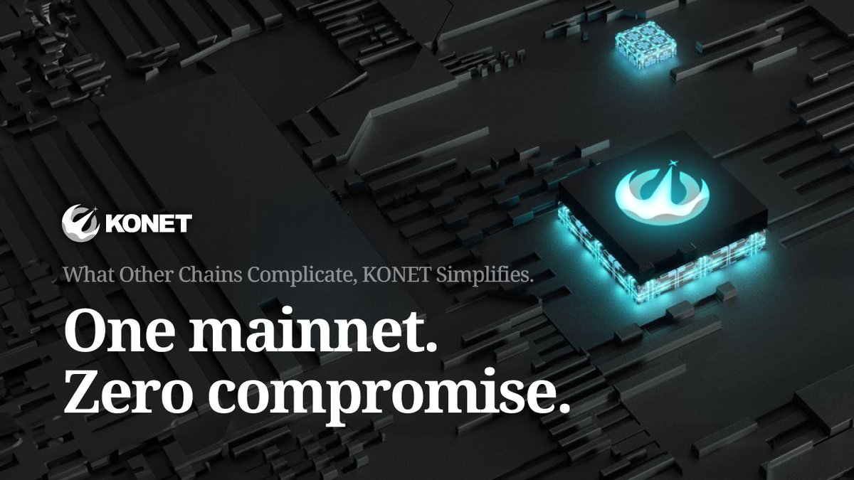 KONET_Official's tweet image. ❌ Fragmented chains.
❌ Overpriced gas.
❌ Closed governance.

✅ KONET fixes that.

Scalable L1.
Low fees.
On-chain community control.

You don’t need 10 chains.
You need the right one.

#KONET #BlockchainComparison #Web3Infra #CryptoDifferentiation