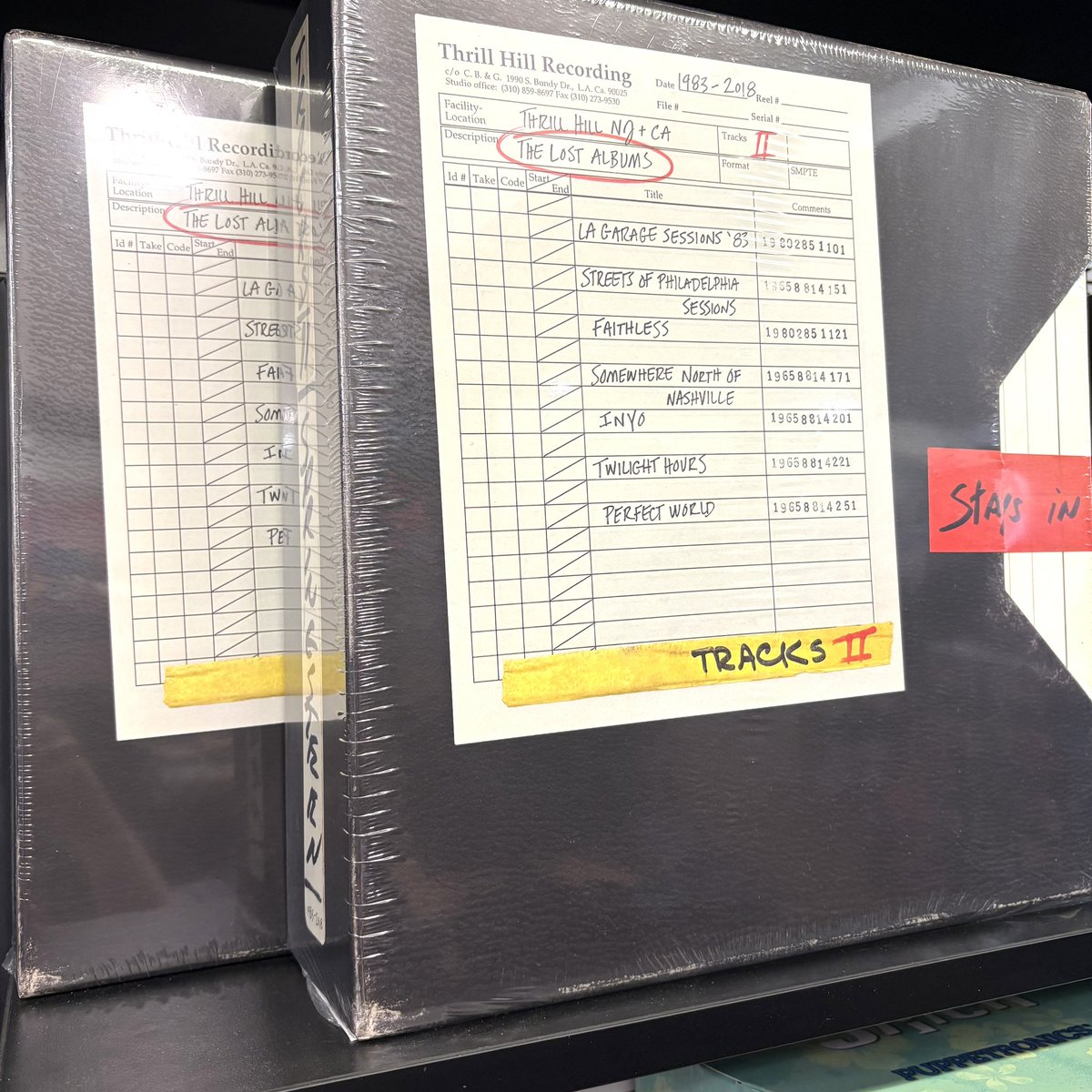 🎵 NEW MUSIC 🎵

From our latest #hmvHeadliner Bruce Springsteen has released Lost and Found: Selections from the Lost Albums! 🥳

Available in store now on CD and vinyl, as well as a CD Box Set and Vinyl Box Set of Tracks II: The Lost Albums! 

#brucespringsteen #newmusicfriday