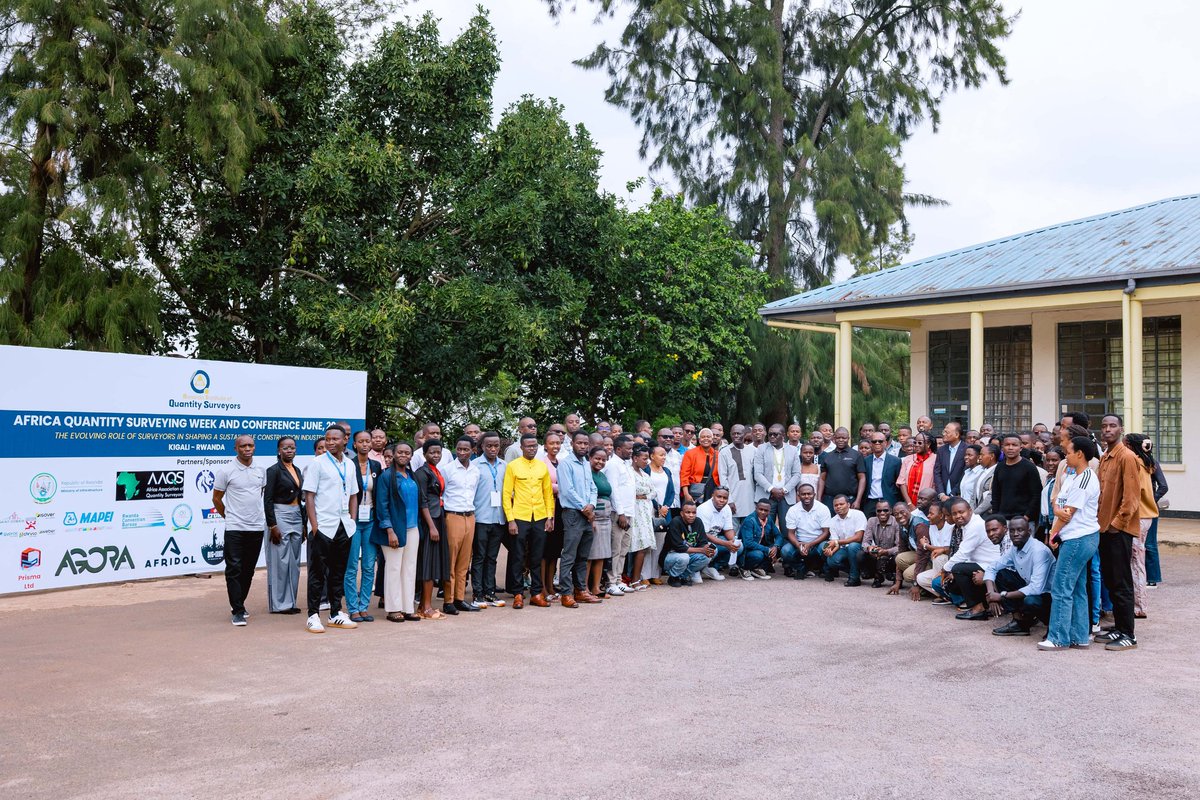 Academic Visitation - Day 2
With the theme: "The Evolving Role of Surveyors in Shaping a Sustainable Construction Industry".

The second day of the Africa Quantity Surveying Week &amp; Conference 2025 brought students and professionals together at the @university_of_rwanda - College